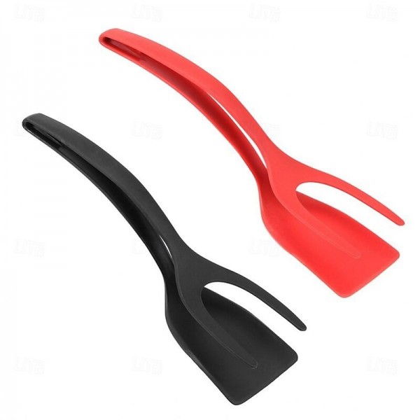 2-in-1 Multifunctional Kitchen Accessories Kitchen Gadget Sets Omelette Spatula Kitchen Silicone Spatula for Toast Pancake Egg Flip Tongs Cocina Kitchen Cooking Accessories 2-in-1 Multifunctional Kitchen Accessories Kitchen Gadget Sets Omelette Spatula Kitchen Silicone Spatula for Toast Pancake Egg Flip Tongs Cocina Kitchen Cooking Accessories