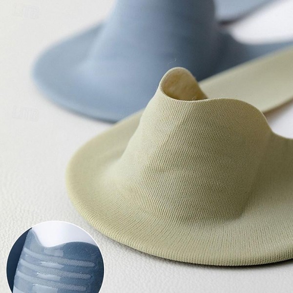 5pcs/set Ice Silk Boat Socks Women's Spring Summer Thin Non-slip Socks Cotton Bottom Socks High Heels Shallow Mouth Invisible Socks 5pcs/set Ice Silk Boat Socks Women's Spring Summer Thin Non-slip Socks Cotton Bottom Socks High Heels Shallow Mouth Invisible Socks