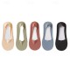 5pcs/set Ice Silk Boat Socks Women's Spring Summer Thin Non-slip Socks Cotton Bottom Socks High Heels Shallow Mouth Invisible Socks 5pcs/set Ice Silk Boat Socks Women's Spring Summer Thin Non-slip Socks Cotton Bottom Socks High Heels Shallow Mouth Invisible Socks