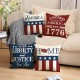 Independence Day Decorative Toss Pillows Cover 1PC Soft Square Cushion Case Pillowcase for Bedroom Livingroom Sofa Couch Chair Independence Day Decorative Toss Pillows Cover 1PC Soft Square Cushion Case Pillowcase for Bedroom Livingroom Sofa Couch Chair