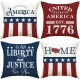 Independence Day Decorative Toss Pillows Cover 1PC Soft Square Cushion Case Pillowcase for Bedroom Livingroom Sofa Couch Chair Independence Day Decorative Toss Pillows Cover 1PC Soft Square Cushion Case Pillowcase for Bedroom Livingroom Sofa Couch Chair