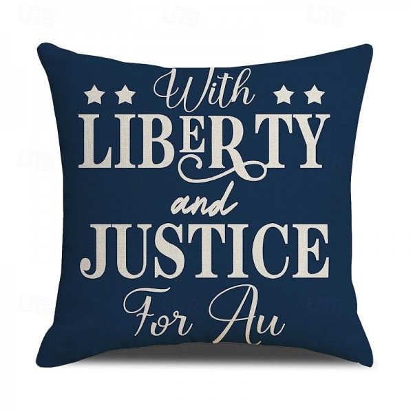 Independence Day Decorative Toss Pillows Cover 1PC Soft Square Cushion Case Pillowcase for Bedroom Livingroom Sofa Couch Chair Independence Day Decorative Toss Pillows Cover 1PC Soft Square Cushion Case Pillowcase for Bedroom Livingroom Sofa Couch Chair