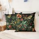 Birds Flowers Decorative Toss Pillows Cover 4PC Soft Square Cushion Case Pillowcase for Bedroom Livingroom Sofa Couch Chair Birds Flowers Decorative Toss Pillows Cover 4PC Soft Square Cushion Case Pillowcase for Bedroom Livingroom Sofa Couch Chair