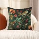 Birds Flowers Decorative Toss Pillows Cover 4PC Soft Square Cushion Case Pillowcase for Bedroom Livingroom Sofa Couch Chair Birds Flowers Decorative Toss Pillows Cover 4PC Soft Square Cushion Case Pillowcase for Bedroom Livingroom Sofa Couch Chair