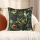 Birds Flowers Decorative Toss Pillows Cover 4PC Soft Square Cushion Case Pillowcase for Bedroom Livingroom Sofa Couch Chair Birds Flowers Decorative Toss Pillows Cover 4PC Soft Square Cushion Case Pillowcase for Bedroom Livingroom Sofa Couch Chair