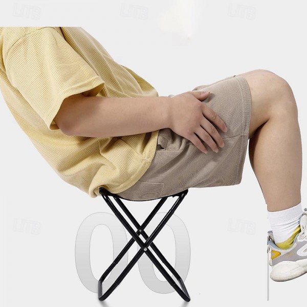 Outdoor Portable Folding Chair - Tactical Stool for Fishing, Travel, Camping, Hiking; Sturdy, Lightweight, and Compact for Queuing or Camping Outdoor Portable Folding Chair - Tactical Stool for Fishing, Travel, Camping, Hiking; Sturdy, Lightweight, and Compact for Queuing or Camping