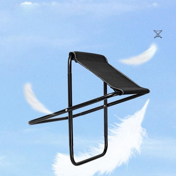 Outdoor Portable Folding Chair - Tactical Stool for Fishing, Travel, Camping, Hiking; Sturdy, Lightweight, and Compact for Queuing or Camping Outdoor Portable Folding Chair - Tactical Stool for Fishing, Travel, Camping, Hiking; Sturdy, Lightweight, and Compact for Queuing or Camping