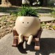 Garden Plant Pot With Small Rocking Chair Design, Made Of Resin, Suitable For Succulents And Other Plants, Perfect For Home Gardening Decoration Garden Plant Pot With Small Rocking Chair Design, Made Of Resin, Suitable For Succulents And Other Plants, Perfect For Home Gardening Decoration