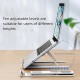 Adjustable Laptop Stand - Foldable, Portable Aluminum Alloy Stand, Breathable and Lightweight, Compatible Laptops, and Tablets Adjustable Laptop Stand - Foldable, Portable Aluminum Alloy Stand, Breathable and Lightweight, Compatible Laptops, and Tablets