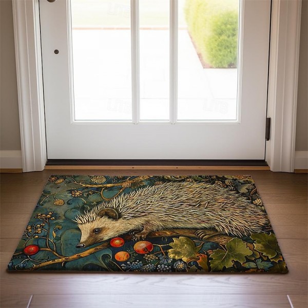Hedgehog Fruits Doormat Kitchen Mat Floor Mat Non-Slip Area Rug Oil Proof Rug Indoor Outdoor Mat Bedroom Decor Bathroom Mat Entrance Rug Hedgehog Fruits Doormat Kitchen Mat Floor Mat Non-Slip Area Rug Oil Proof Rug Indoor Outdoor Mat Bedroom Decor Bathroom Mat Entrance Rug