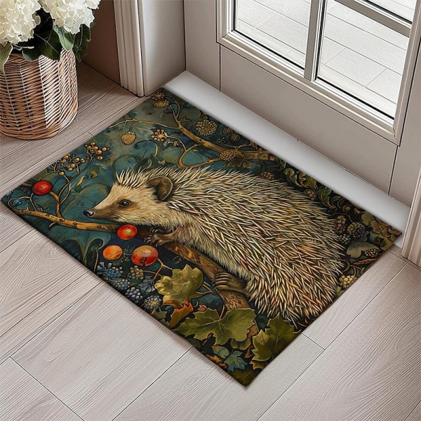 Hedgehog Fruits Doormat Kitchen Mat Floor Mat Non-Slip Area Rug Oil Proof Rug Indoor Outdoor Mat Bedroom Decor Bathroom Mat Entrance Rug Hedgehog Fruits Doormat Kitchen Mat Floor Mat Non-Slip Area Rug Oil Proof Rug Indoor Outdoor Mat Bedroom Decor Bathroom Mat Entrance Rug