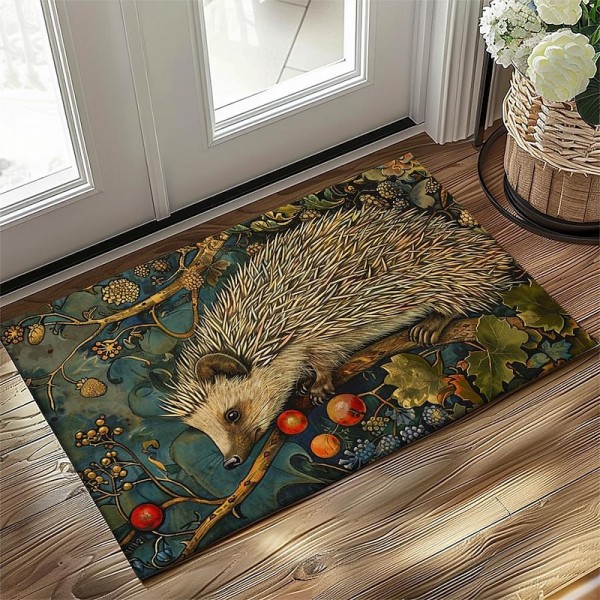 Hedgehog Fruits Doormat Kitchen Mat Floor Mat Non-Slip Area Rug Oil Proof Rug Indoor Outdoor Mat Bedroom Decor Bathroom Mat Entrance Rug Hedgehog Fruits Doormat Kitchen Mat Floor Mat Non-Slip Area Rug Oil Proof Rug Indoor Outdoor Mat Bedroom Decor Bathroom Mat Entrance Rug