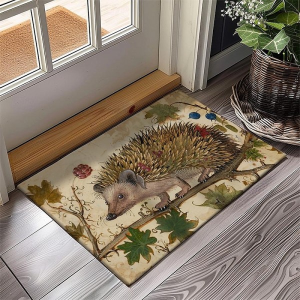 Hedgehog Fruits Doormat Kitchen Mat Floor Mat Non-Slip Area Rug Oil Proof Rug Indoor Outdoor Mat Bedroom Decor Bathroom Mat Entrance Rug Hedgehog Fruits Doormat Kitchen Mat Floor Mat Non-Slip Area Rug Oil Proof Rug Indoor Outdoor Mat Bedroom Decor Bathroom Mat Entrance Rug