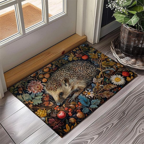 Hedgehog Fruits Doormat Kitchen Mat Floor Mat Non-Slip Area Rug Oil Proof Rug Indoor Outdoor Mat Bedroom Decor Bathroom Mat Entrance Rug Hedgehog Fruits Doormat Kitchen Mat Floor Mat Non-Slip Area Rug Oil Proof Rug Indoor Outdoor Mat Bedroom Decor Bathroom Mat Entrance Rug