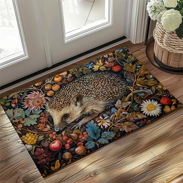 Hedgehog Fruits Doormat Kitchen Mat Floor Mat Non-Slip Area Rug Oil Proof Rug Indoor Outdoor Mat Bedroom Decor Bathroom Mat Entrance Rug Hedgehog Fruits Doormat Kitchen Mat Floor Mat Non-Slip Area Rug Oil Proof Rug Indoor Outdoor Mat Bedroom Decor Bathroom Mat Entrance Rug