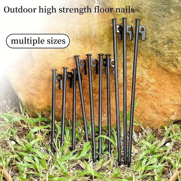 4pcs/6pcs Solid Bold Extended Outdoor Camping Nail Awning Tent Camping with Steel Nail Beach Camp Nail 4pcs/6pcs Solid Bold Extended Outdoor Camping Nail Awning Tent Camping with Steel Nail Beach Camp Nail