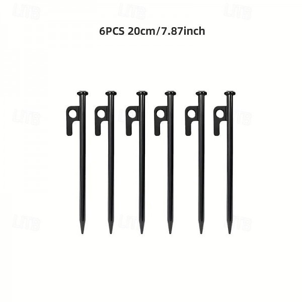 4pcs/6pcs Solid Bold Extended Outdoor Camping Nail Awning Tent Camping with Steel Nail Beach Camp Nail 4pcs/6pcs Solid Bold Extended Outdoor Camping Nail Awning Tent Camping with Steel Nail Beach Camp Nail