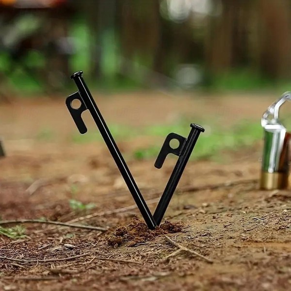 4pcs/6pcs Solid Bold Extended Outdoor Camping Nail Awning Tent Camping with Steel Nail Beach Camp Nail 4pcs/6pcs Solid Bold Extended Outdoor Camping Nail Awning Tent Camping with Steel Nail Beach Camp Nail