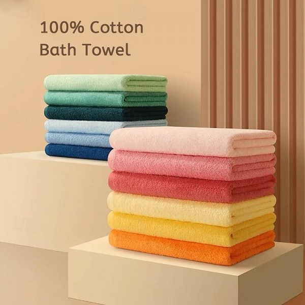 Large Bath Towel 140x70cm Hotel 100% Cotton Bath Towels Quick Dry, Super Absorbent Light Weight Soft Multi Colors Star Rated Hotel Company Gifts, Textiles Large Bath Towel 140x70cm Hotel 100% Cotton Bath Towels Quick Dry, Super Absorbent Light Weight Soft Multi Colors Star Rated Hotel Company Gifts, Textiles