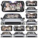Fun Pet Pattern Car Sunshade - 3D Printed Front Windshield Sun Blocker - UV Protection and Heat Shield Fun Pet Pattern Car Sunshade - 3D Printed Front Windshield Sun Blocker - UV Protection and Heat Shield