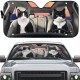 Fun Pet Pattern Car Sunshade - 3D Printed Front Windshield Sun Blocker - UV Protection and Heat Shield Fun Pet Pattern Car Sunshade - 3D Printed Front Windshield Sun Blocker - UV Protection and Heat Shield