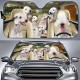 Fun Pet Pattern Car Sunshade - 3D Printed Front Windshield Sun Blocker - UV Protection and Heat Shield Fun Pet Pattern Car Sunshade - 3D Printed Front Windshield Sun Blocker - UV Protection and Heat Shield