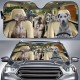 Fun Pet Pattern Car Sunshade - 3D Printed Front Windshield Sun Blocker - UV Protection and Heat Shield Fun Pet Pattern Car Sunshade - 3D Printed Front Windshield Sun Blocker - UV Protection and Heat Shield