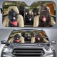 Fun Pet Pattern Car Sunshade - 3D Printed Front Windshield Sun Blocker - UV Protection and Heat Shield Fun Pet Pattern Car Sunshade - 3D Printed Front Windshield Sun Blocker - UV Protection and Heat Shield