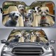 Fun Pet Pattern Car Sunshade - 3D Printed Front Windshield Sun Blocker - UV Protection and Heat Shield Fun Pet Pattern Car Sunshade - 3D Printed Front Windshield Sun Blocker - UV Protection and Heat Shield