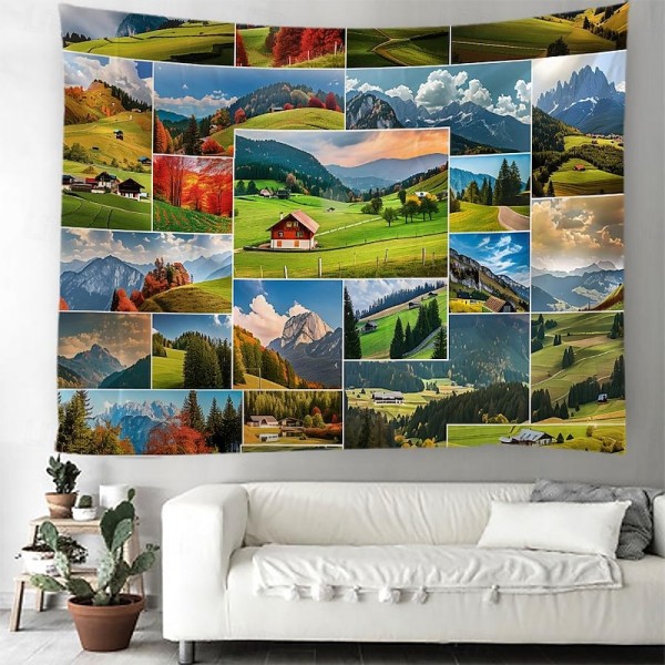 Countryside Trees Landscape Hanging Tapestry Wall Art Large Tapestry Mural Decor Photograph Backdrop Blanket Curtain Home Bedroom Living Room Decoration Countryside Trees Landscape Hanging Tapestry Wall Art Large Tapestry Mural Decor Photograph Backdrop Blanket Curtain Home Bedroom Living Room Decoration