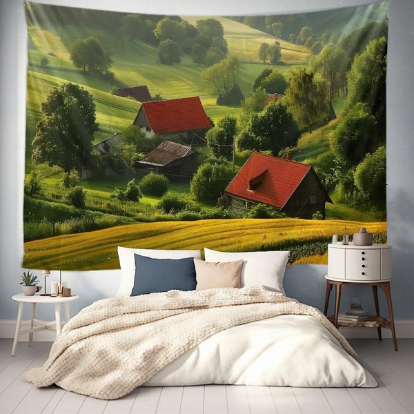 Countryside Trees Landscape Hanging Tapestry Wall Art Large Tapestry Mural Decor Photograph Backdrop Blanket Curtain Home Bedroom Living Room Decoration Countryside Trees Landscape Hanging Tapestry Wall Art Large Tapestry Mural Decor Photograph Backdrop Blanket Curtain Home Bedroom Living Room Decoration