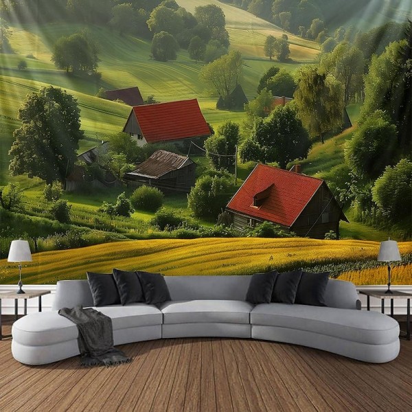 Countryside Trees Landscape Hanging Tapestry Wall Art Large Tapestry Mural Decor Photograph Backdrop Blanket Curtain Home Bedroom Living Room Decoration Countryside Trees Landscape Hanging Tapestry Wall Art Large Tapestry Mural Decor Photograph Backdrop Blanket Curtain Home Bedroom Living Room Decoration