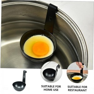 Egg Poacher with Stainless Steel Poached Egg Maker Non-Stick Perfect Poached Eggs Cups Egg Poaching Cups for Cooking Breakfast Eggs