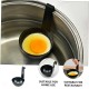 Egg Poacher with Stainless Steel Poached Egg Maker Non-Stick Perfect Poached Eggs Cups Egg Poaching Cups for Cooking Breakfast Eggs Egg Poacher with Stainless Steel Poached Egg Maker Non-Stick Perfect Poached Eggs Cups Egg Poaching Cups for Cooking Breakfast Eggs