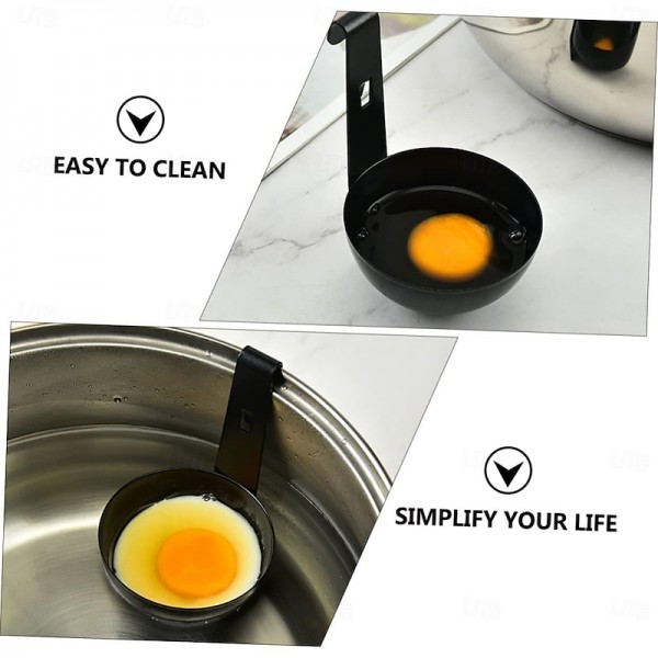 Egg Poacher with Stainless Steel Poached Egg Maker Non-Stick Perfect Poached Eggs Cups Egg Poaching Cups for Cooking Breakfast Eggs Egg Poacher with Stainless Steel Poached Egg Maker Non-Stick Perfect Poached Eggs Cups Egg Poaching Cups for Cooking Breakfast Eggs