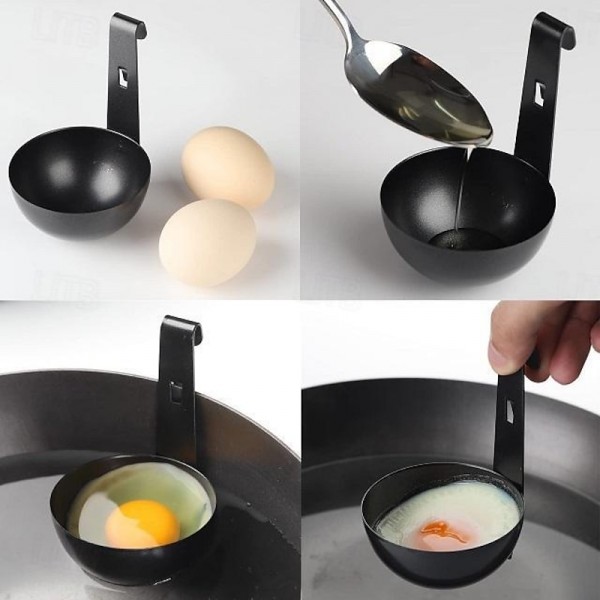 Egg Poacher with Stainless Steel Poached Egg Maker Non-Stick Perfect Poached Eggs Cups Egg Poaching Cups for Cooking Breakfast Eggs Egg Poacher with Stainless Steel Poached Egg Maker Non-Stick Perfect Poached Eggs Cups Egg Poaching Cups for Cooking Breakfast Eggs