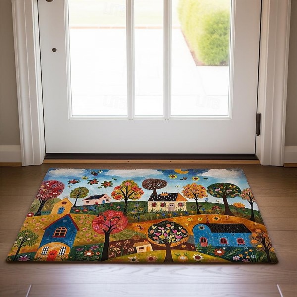 Folk Art Cats Doormat Kitchen Mat Floor Mat Non-Slip Area Rug Oil Proof Rug Indoor Outdoor Mat Bedroom Decor Bathroom Mat Entrance Entreyway Rug Folk Art Cats Doormat Kitchen Mat Floor Mat Non-Slip Area Rug Oil Proof Rug Indoor Outdoor Mat Bedroom Decor Bathroom Mat Entrance Entreyway Rug