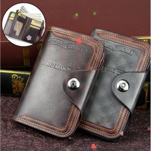 Large-capacity Tri-fold Men&#039;s Wallet,Father&#039;s Day Gift Men&#039;s Short Fashion Wallet with Magnetic Closure, Casual Design, Large Capacity Tri-fold Wallet