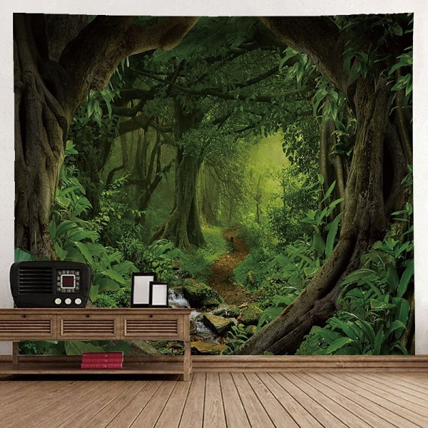 Nature Wall Tapestry Art Decor Blanket Curtain Picnic Tablecloth Hanging Home Bedroom Living Room Dorm Decoration Forest Landscape Sunshine Through Tree Nature Wall Tapestry Art Decor Blanket Curtain Picnic Tablecloth Hanging Home Bedroom Living Room Dorm Decoration Forest Landscape Sunshine Through Tree
