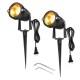 2pcs 5W Outdoor Multicolour Spotlights Waterproof LED Landscape Lights Garden Light Outdoor Lighting Pathway Lights Multicolour Spotlights with Spike Stand EU/US Plug AC85-265V 2pcs 5W Outdoor Multicolour Spotlights Waterproof LED Landscape Lights Garden Light Outdoor Lighting Pathway Lights Multicolour Spotlights with Spike Stand EU/US Plug AC85-265V