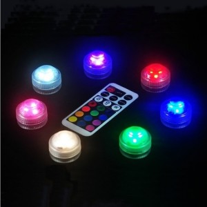 3LED Battery Remote Control Diving Tank Light 1pcs