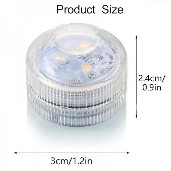 3LED Battery Remote Control Diving Tank Light 1pcs