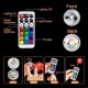 3LED Battery Remote Control Diving Tank Light 1pcs