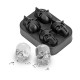 4 Ice Cube Skull Ball Skeleton Mold DIY Skull Ice Box Silicone Mold DIY Homemade for Party Bar Halloween 4 Ice Cube Skull Ball Skeleton Mold DIY Skull Ice Box Silicone Mold DIY Homemade for Party Bar Halloween
