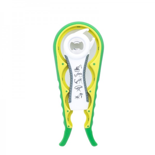 Jar Opener 5 in 1 Multi Function Can Opener Bottle Opener Kit with Silicone Handle Easy to Use for Children Elderly and Arthritis Sufferers Jar Opener 5 in 1 Multi Function Can Opener Bottle Opener Kit with Silicone Handle Easy to Use for Children Elderly and Arthritis Sufferers