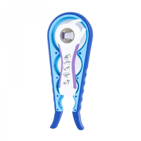 Jar Opener 5 in 1 Multi Function Can Opener Bottle Opener Kit with Silicone Handle Easy to Use for Children Elderly and Arthritis Sufferers Jar Opener 5 in 1 Multi Function Can Opener Bottle Opener Kit with Silicone Handle Easy to Use for Children Elderly and Arthritis Sufferers