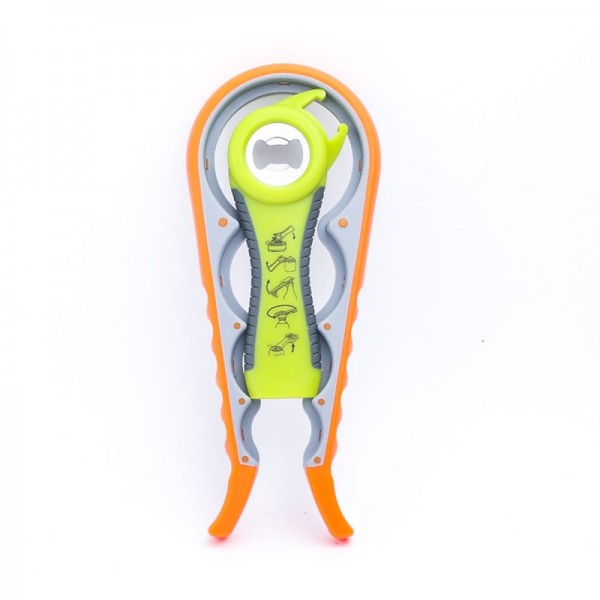 Jar Opener 5 in 1 Multi Function Can Opener Bottle Opener Kit with Silicone Handle Easy to Use for Children Elderly and Arthritis Sufferers Jar Opener 5 in 1 Multi Function Can Opener Bottle Opener Kit with Silicone Handle Easy to Use for Children Elderly and Arthritis Sufferers