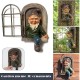 Mini Garden Crafts Decoration Gnome Leave The Window Whimsical Tree Sculpture Garden Decoration Garden Gnome Outdoor Ornament Mini Garden Crafts Decoration Gnome Leave The Window Whimsical Tree Sculpture Garden Decoration Garden Gnome Outdoor Ornament