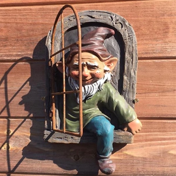 Mini Garden Crafts Decoration Gnome Leave The Window Whimsical Tree Sculpture Garden Decoration Garden Gnome Outdoor Ornament Mini Garden Crafts Decoration Gnome Leave The Window Whimsical Tree Sculpture Garden Decoration Garden Gnome Outdoor Ornament