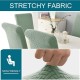 Dining Chair Covers, Stretch Chair Cover Black Green Spandex Jacquard High back Chair Protector Covers Seat Slipcover with Elastic Band for Dining Room,Wedding, Ceremony, Banquet,Sage Green Dining Chair Covers, Stretch Chair Cover Black Green Spandex Jacquard High back Chair Protector Covers Seat Slipcover with Elastic Band for Dining Room,Wedding, Ceremony, Banquet,Sage Green